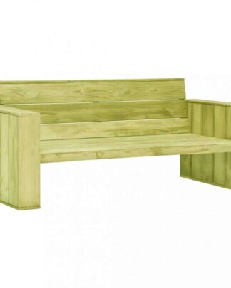 Zahradní lavice 179 cm borovové dřevo Dekorhome