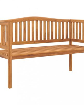 Zahradní lavička 150 cm z teakového dřeva Dekorhome