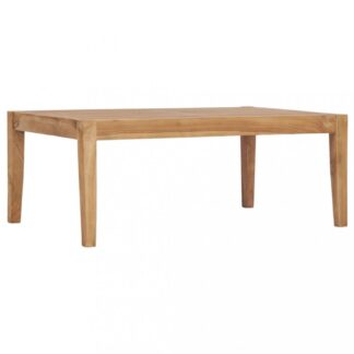 Zahradní konferenční stolek z teakového dřeva Dekorhome
