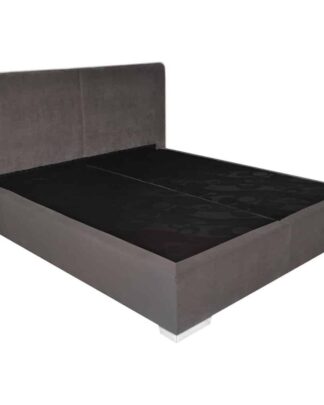 XXXLutz Postel Boxspring 180/200 Cm Textil Hnědá Béžová Blanar