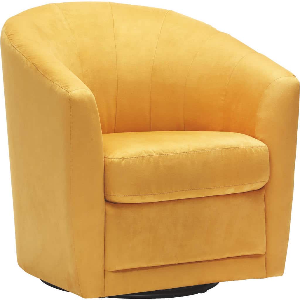 XXXLutz Křeslo Textil Žlutá Celina Home