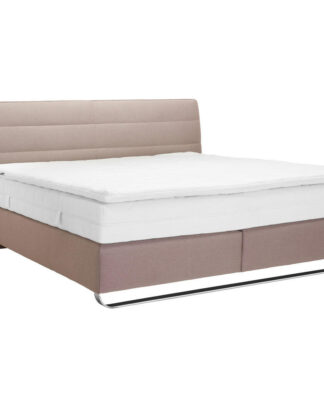 XXXLutz Postel Boxspring 180/200 Cm Textil Světle Hnědá Joop!