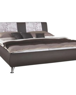 XXXLutz Čalouněná Postel 180/200 Cm Textil Hnědá Carryhome