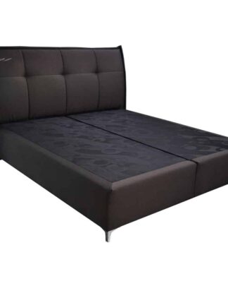 XXXLutz Postel Boxspring 180/200 Cm Textil Hnědá