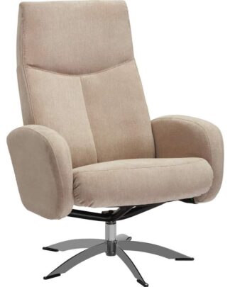 XXXLutz Relaxační Křeslo Textil Béžová Welnova