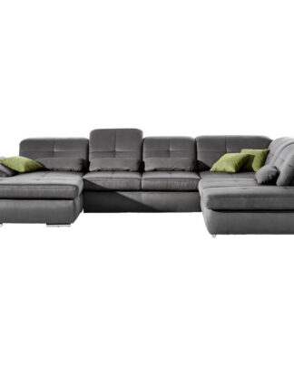 XXXLutz Sedací Souprava Textil Šedá Beldomo Style