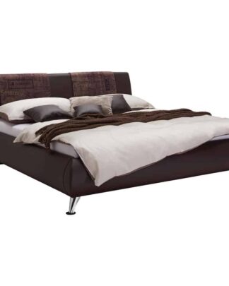 XXXLutz Čalouněná Postel 180/200 Cm Textil Hnědá Carryhome