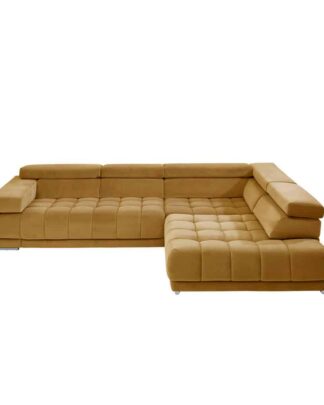 XXXLutz Sedací Souprava Textil Žlutá Beldomo Style