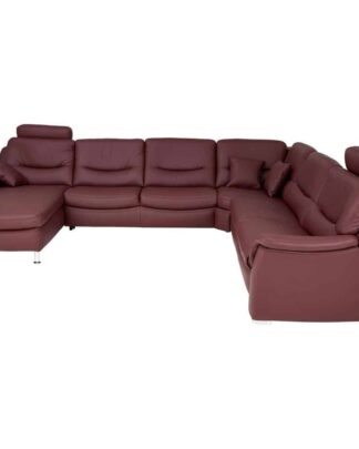 XXXLutz Sedací Souprava Kůže Bordeaux Valdera