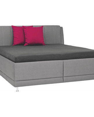 XXXLutz Čalouněná Postel 200/200 Cm Textil Tmavě Šedá Novel