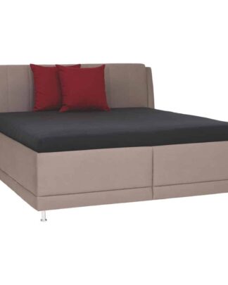 XXXLutz Čalouněná Postel 160/220 Cm Textil Jílová Barva Novel