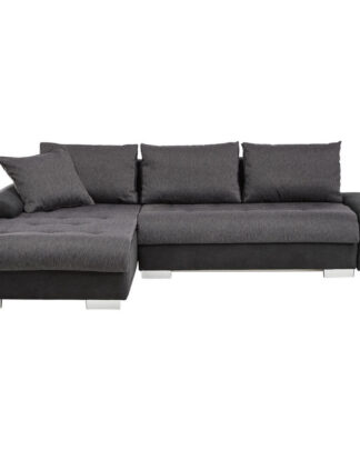 XXXLutz Sedací Souprava Textil Antracitová Černá Carryhome