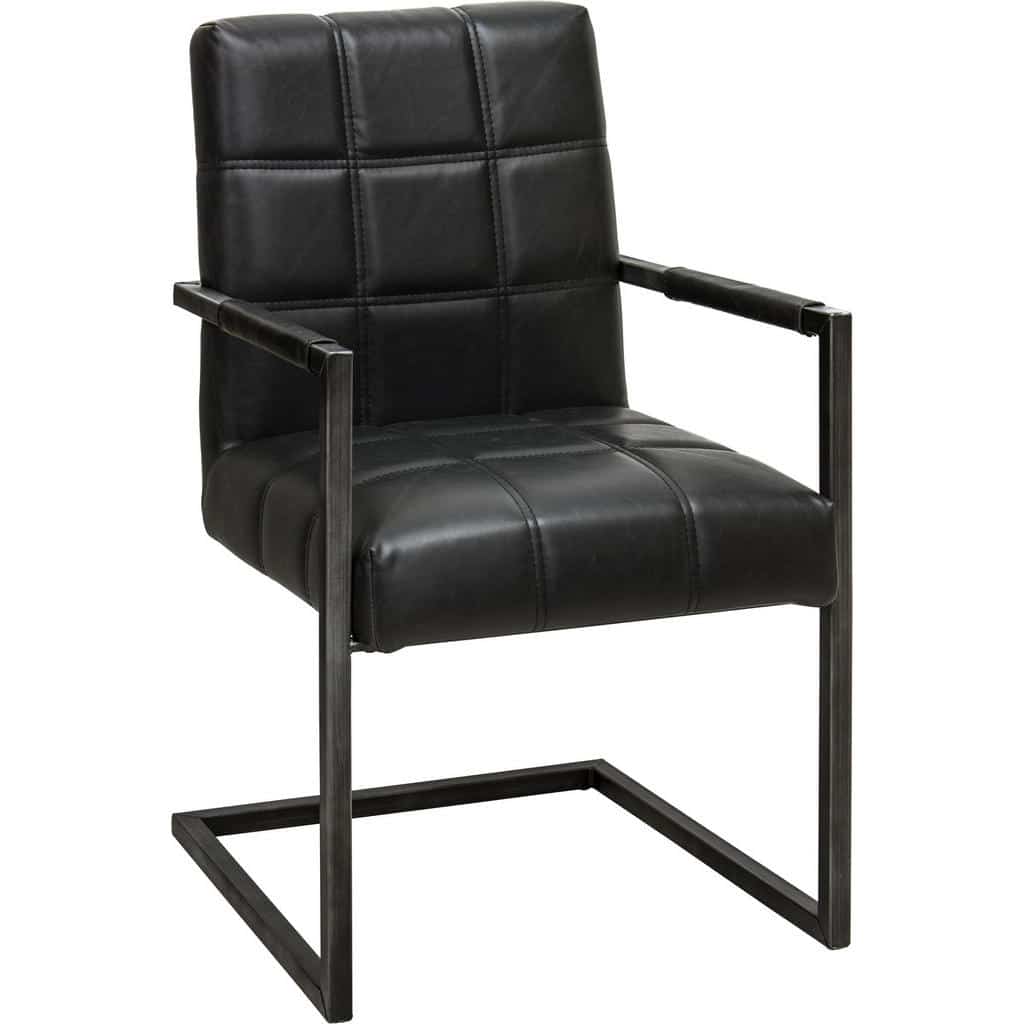 XXXLutz Židle S Područkami Černá Ambia Home