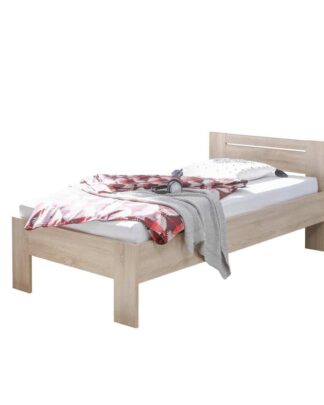 XXXLutz Postel 90/200 Cm Kompozitní Dřevo Sonoma Dub Carryhome