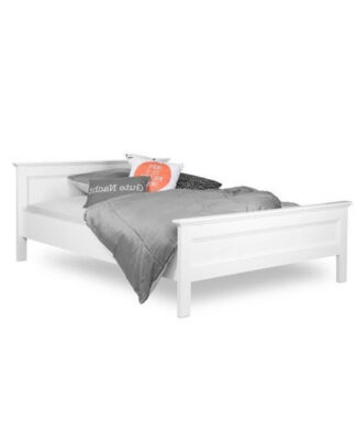 XXXLutz Postel 140/200 Cm Kompozitní Dřevo Bílá Xora