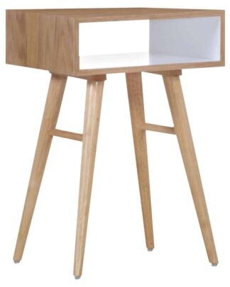 XXXLutz Odkládací Stolek Přírodní Barvy Bílá Carryhome