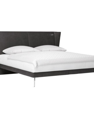XXXLutz Postel Boxspring 180/200 Cm Textil Tmavě Šedá Joop!