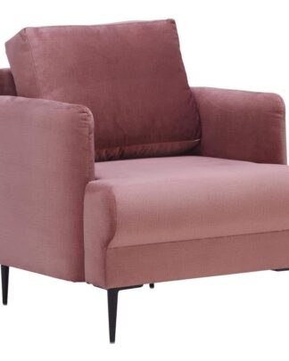 XXXLutz Křeslo Textil Růžová Carryhome
