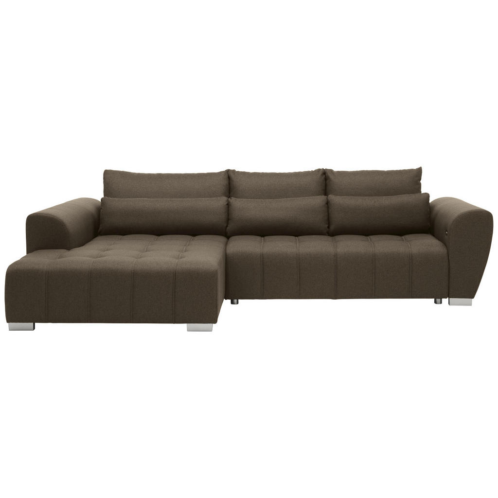 XXXLutz Sedací Souprava Textil Hnědá Šedá Carryhome