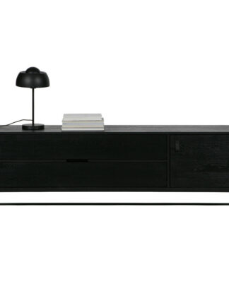 XXXLutz Komoda Lowboard Černá Ambia Home