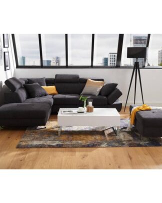 XXXLutz Sedací Souprava Textil Šedá Stylife