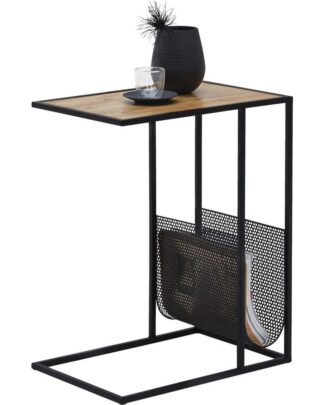 XXXLutz Odkládací Stolek Černá Barvy Dubu Carryhome
