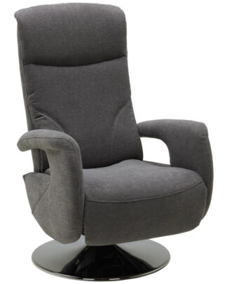 XXXLutz Relaxační Křeslo Textil Šedá Dieter Knoll