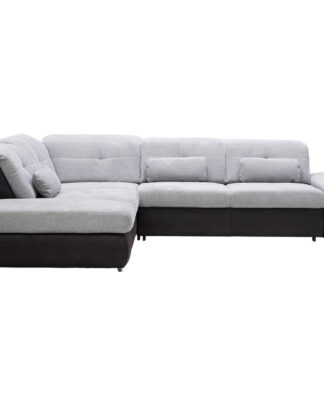 XXXLutz Sedací Souprava Textil Černá Barvy Hliníku Beldomo Style