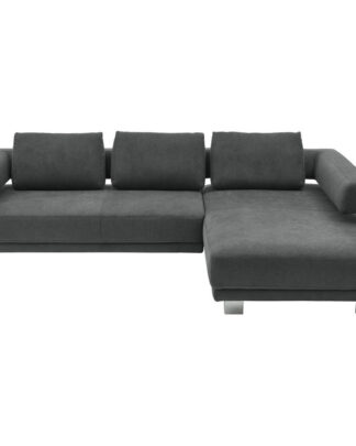 XXXLutz Sedací Souprava Textil Šedá Barvy Stříbra Valdera
