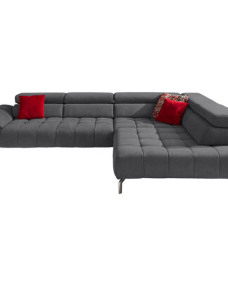 XXXLutz Sedací Souprava Textil Šedá Beldomo Style