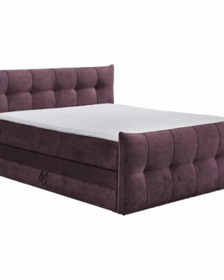 XXXLutz Postel Boxspring 180/200 Cm Textil Lilková Esposa