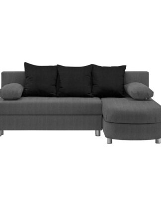XXXLutz Sedací Souprava Textil Šedá Černá Carryhome