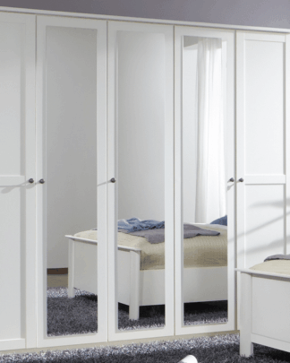 Asko Šatní skříň Chalet, 225 cm, bílá
