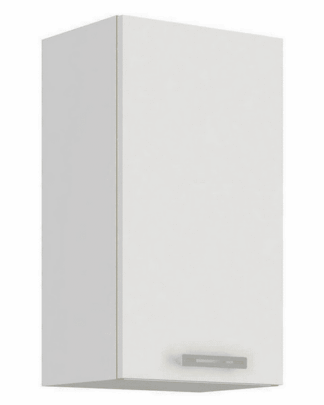 Asko Horní kuchyňská skříňka Latte 40G-72, bílý lesk, šířka 40 cm