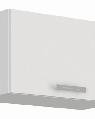 Asko Horní kuchyňská skříňka Latte 60OK-40, bílý lesk, šířka 60 cm
