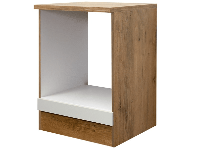 Asko Kuchyňská skříňka pro vestavnou troubu Avila HU60, dub lancelot/krémová, šířka 60 cm
