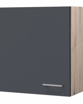 Asko Horní kuchyňská skříňka Tiago H60, dub sonoma/šedá, šířka 60 cm