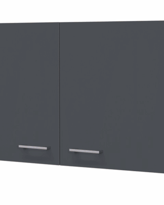 Asko Horní kuchyňská skříňka Tiago H100, dub sonoma/šedá, šířka 100 cm